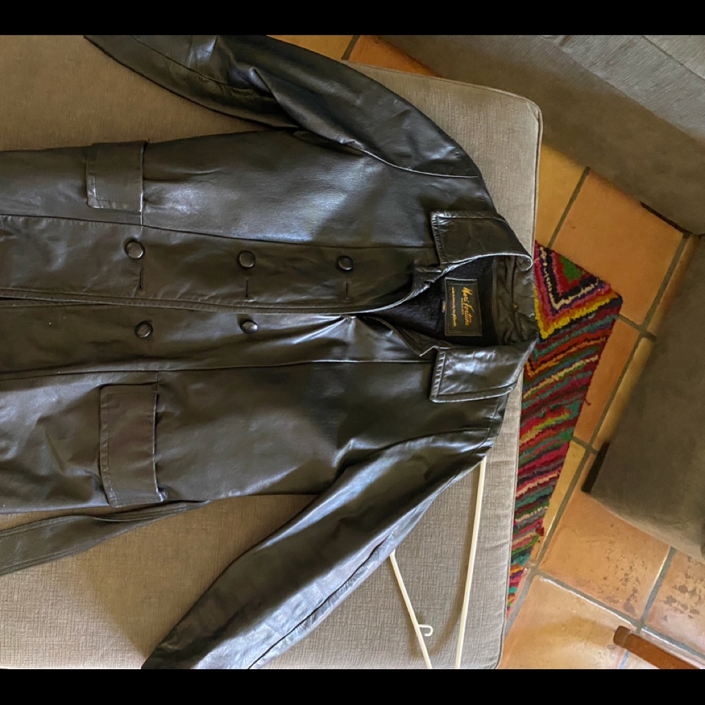 Black Soft Leather Jacket - image 6